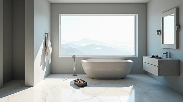 Créer votre meuble en béton cellulaire pour salle de bain