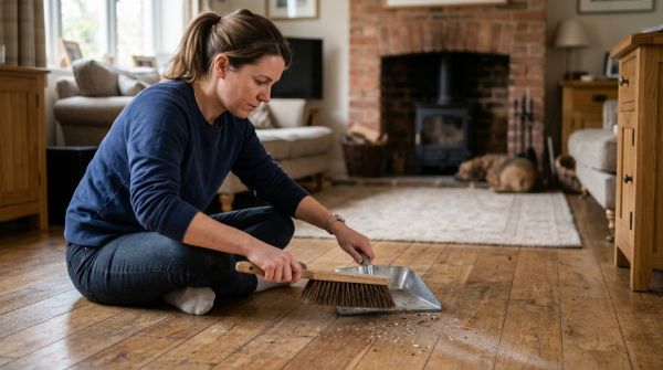 L'art du nettoyage avec une pelle et balayette innovantes